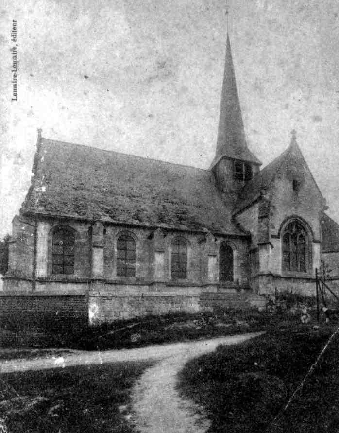 L'église avant guerre